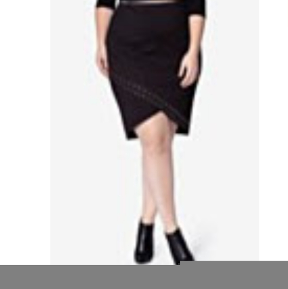 mblm by Tess Holliday Plus Size Grommet Skirt - Picture 11 of 11
